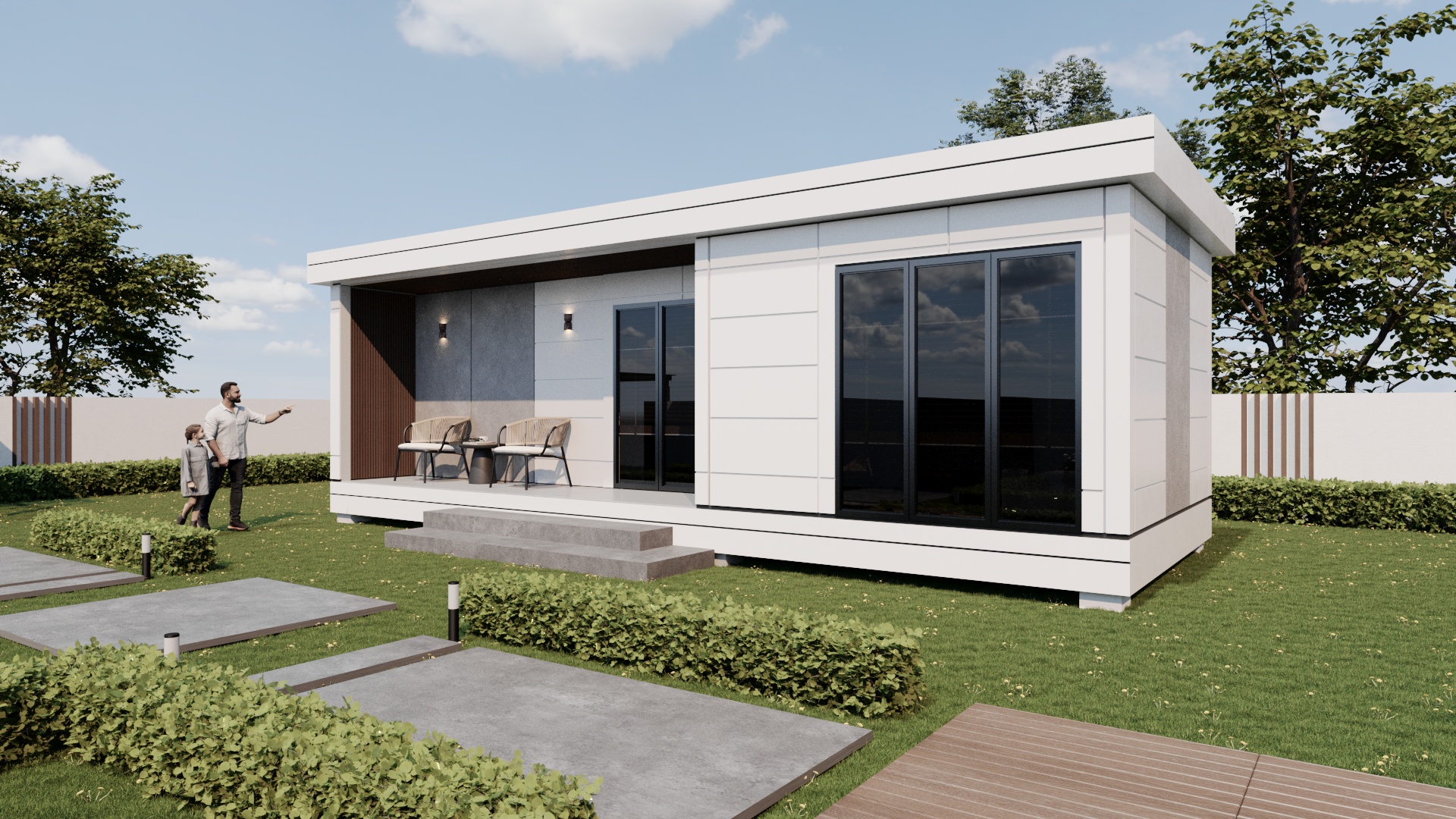 Modüler Ev 1+0 40 m2 